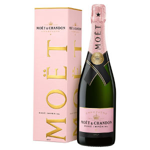 Доставка шампанского Moet & Chandon Rose Imperial 0.75л